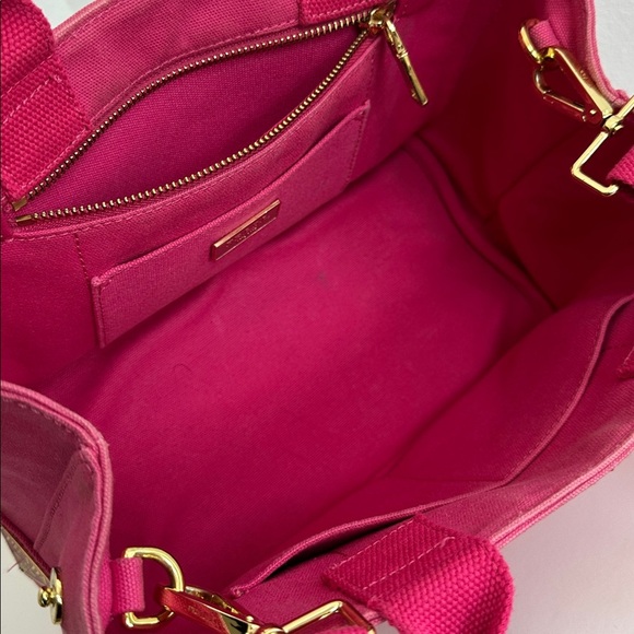 💯Authentic Prada Canapa Pink Tote Bag🍀 - Picture 4 of 15
